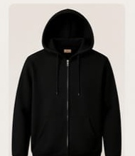 Casaca Hoodie Unisex con Cierre